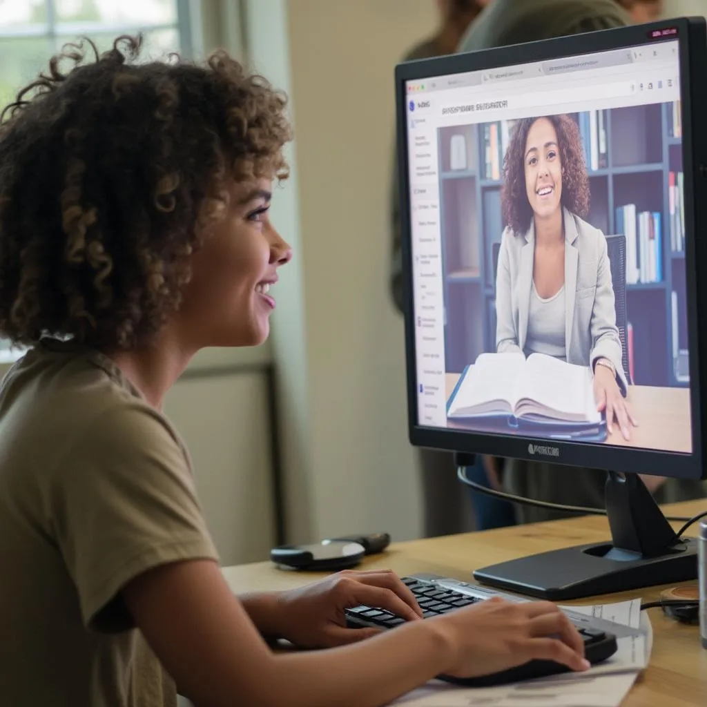 Sesión online de finanzas
